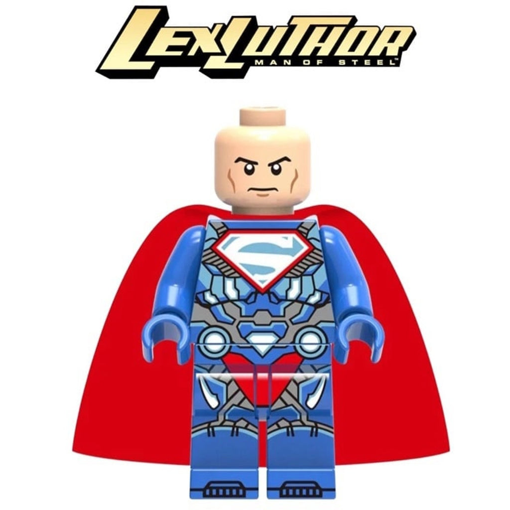 Lex Luthor Superman Minifigure - The New 52 - Custom Detective Collection Minifig