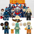 PEACEMAKER Minifigure BUNDLE - 6 Peacemaker Characters - Detective Collection Custom Minifigs