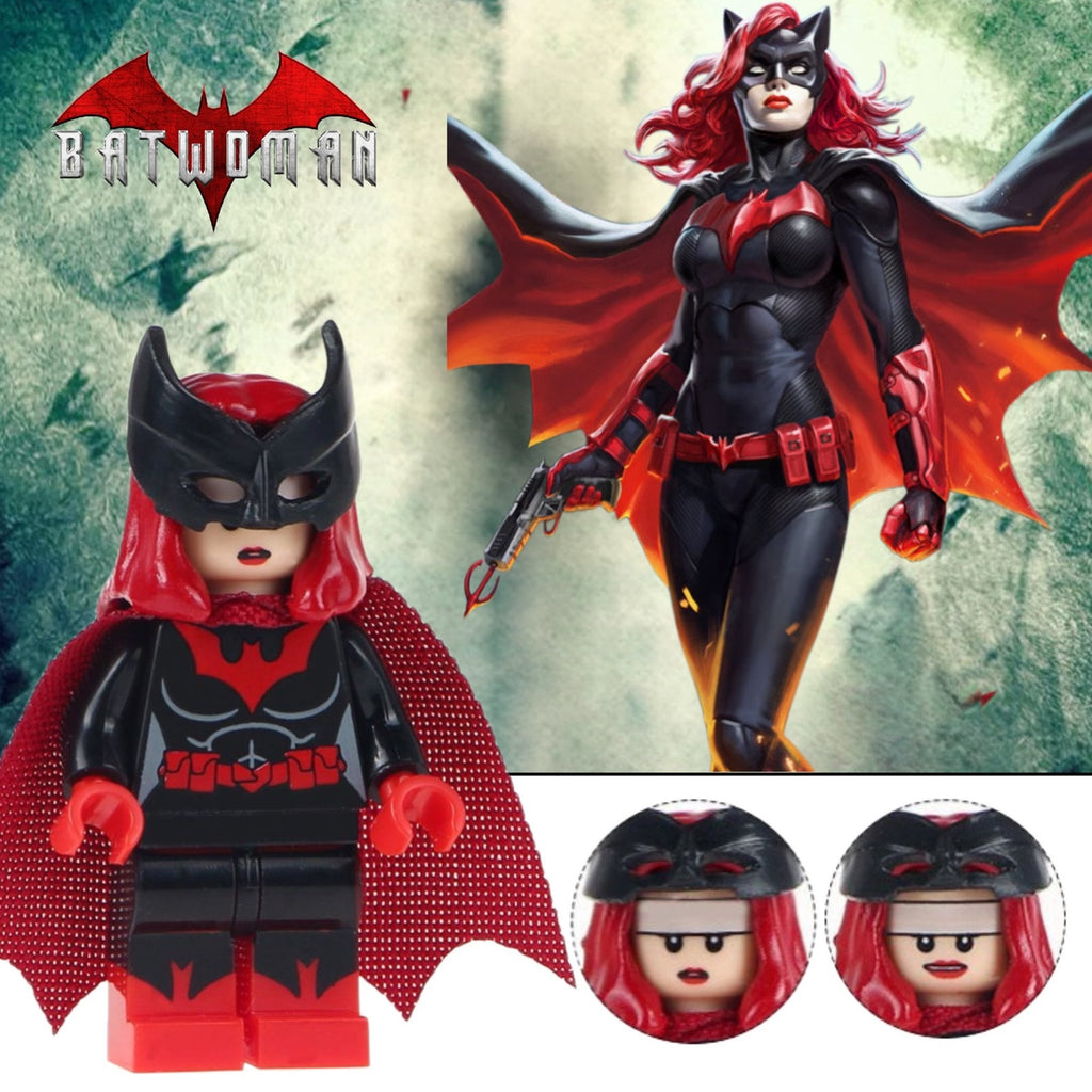 Batwoman Minifigure - Kate Kane | Batman | CW | Detective Collection Comics | Custom DC Minifig