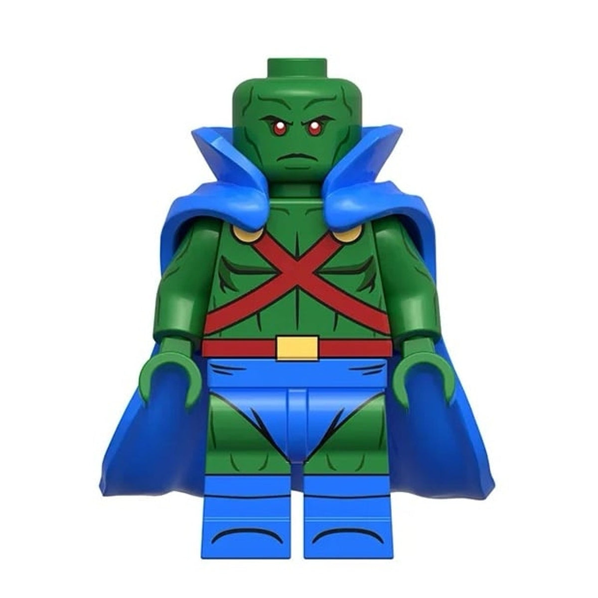 NEW - Justice League Minifigures BUNDLE - 8 Pack of Custom Detective Collection Superhero Minifigs