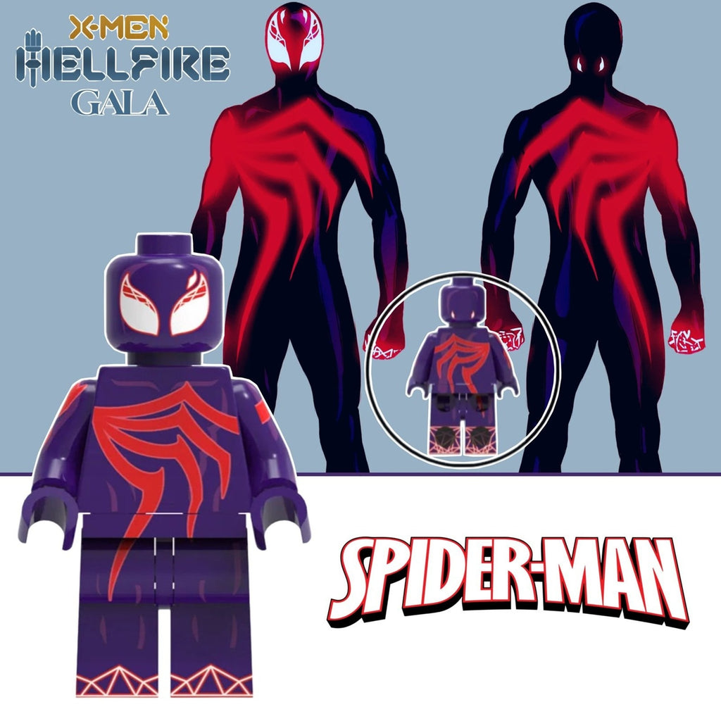 Hellfire Gala Spider-Man Minifigure - X-men | Marvel Comics - Custom Minifig