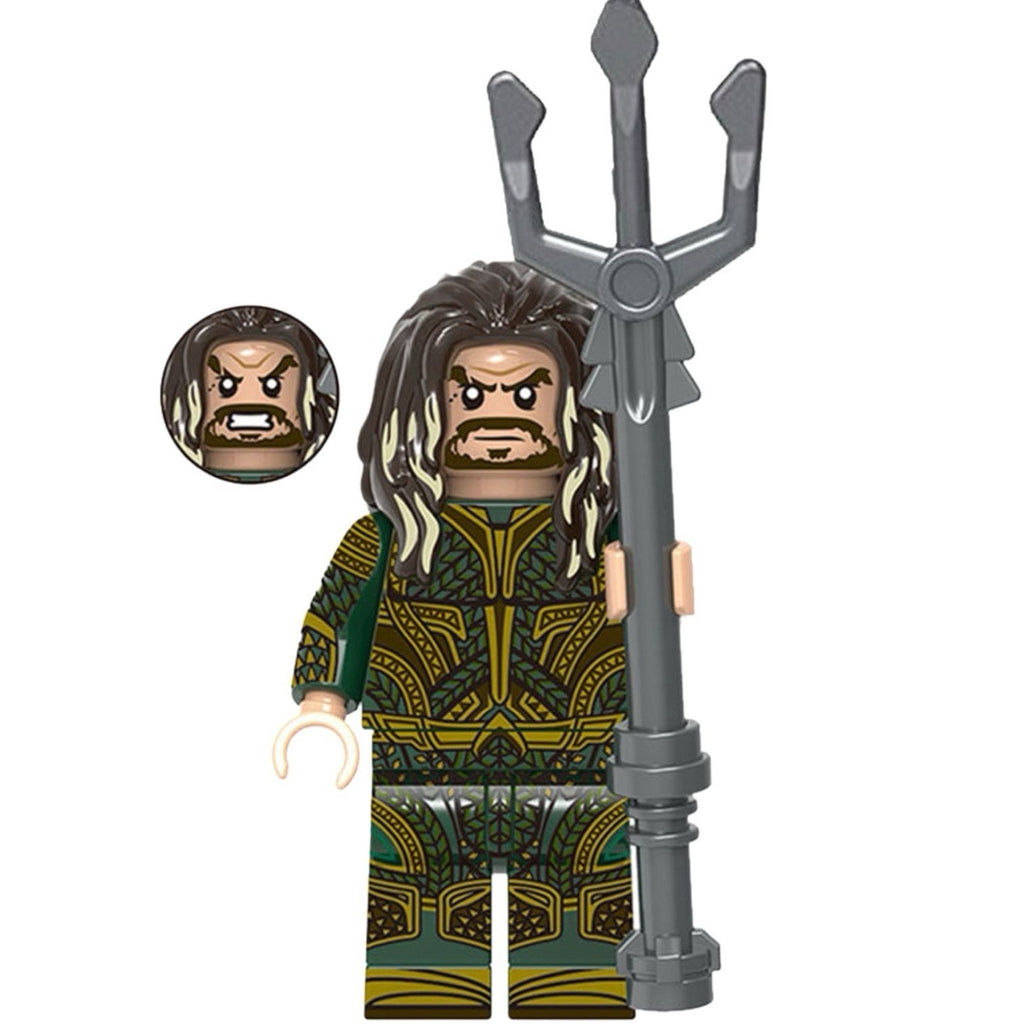 Justice League Minifigures BUNDLE  - DCEU | Snyderverse - (8) Custom Detective Collection Minifigs
