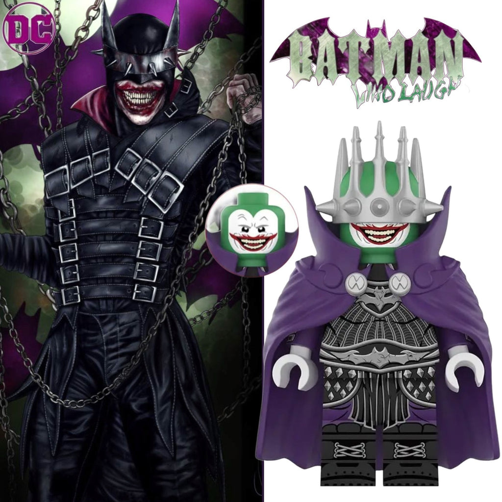 The Batman Who Laughs Minifigure - Earth-22 | Detective Collection Multiverse - Custom Minifig