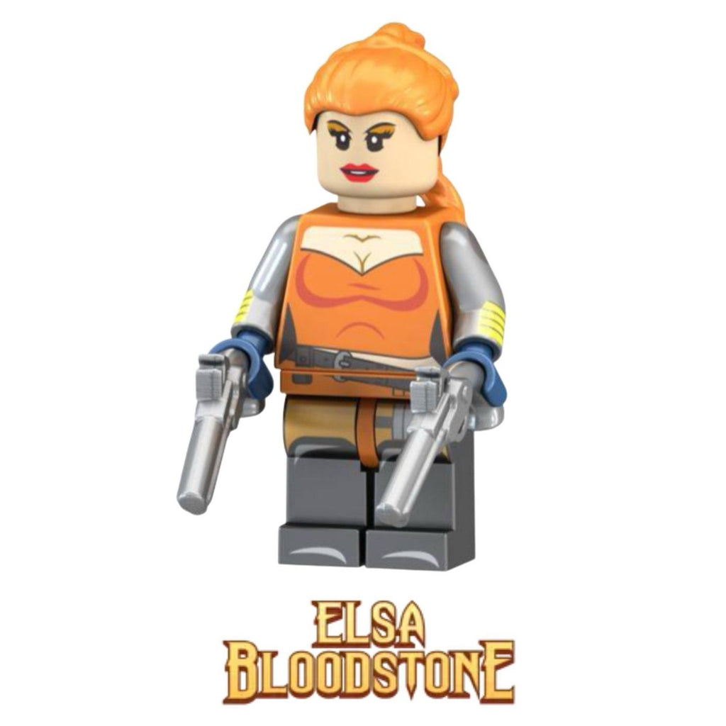 Elsa Bloodstone Minifigure - Midnight Sons - Custom Marvel Minifig