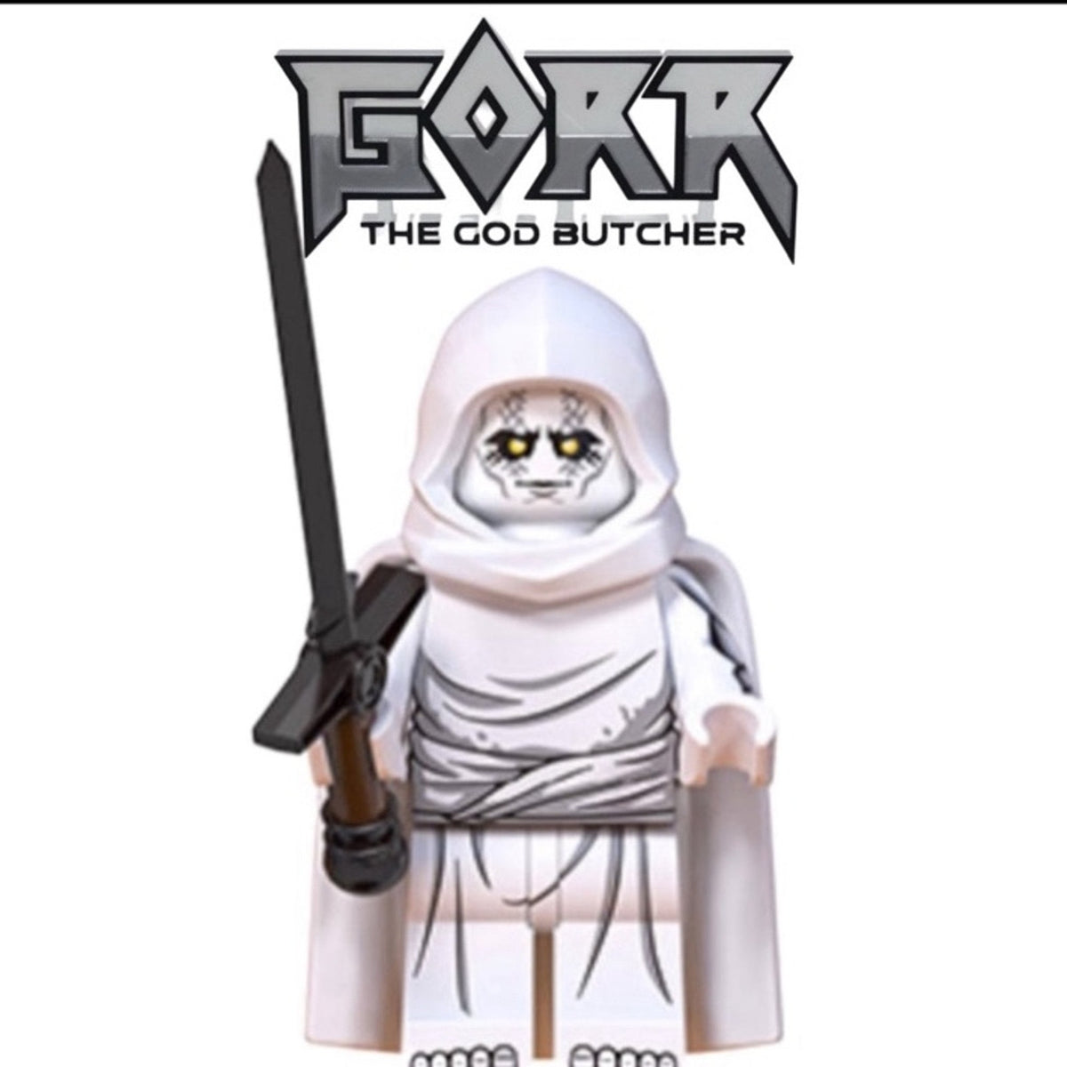 Gorr the God Butcher Minifigure - Thor Love & Thunder - Custom Marvel Minifig