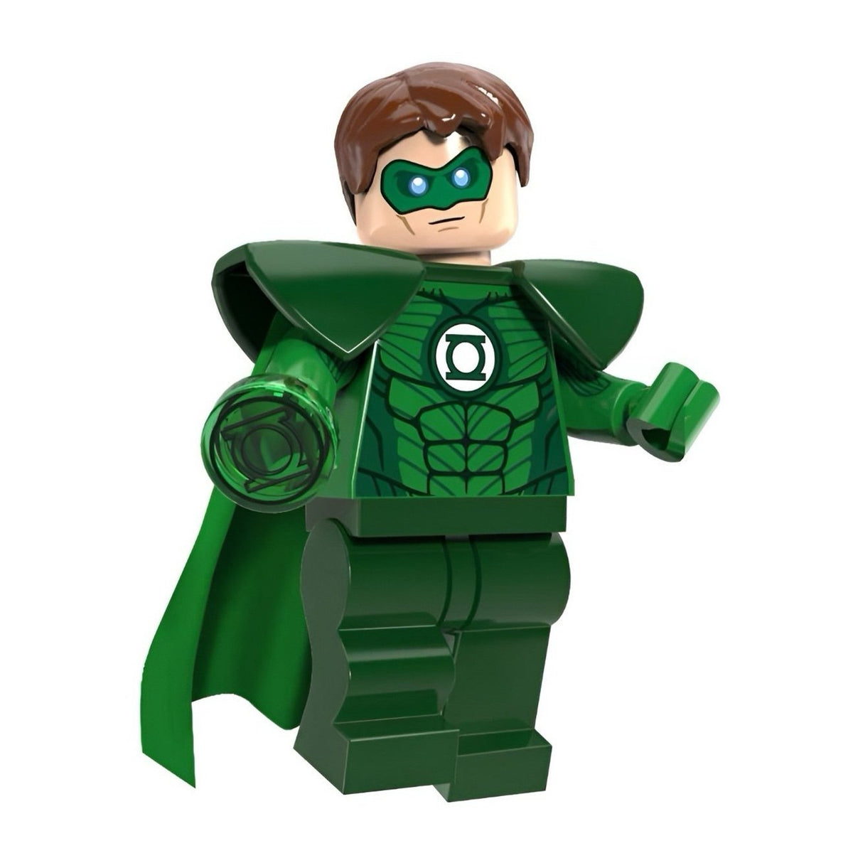 Green Lantern Parallax Minifigure - Hal Jordan | Lego Compatible | Custom Detective Collection