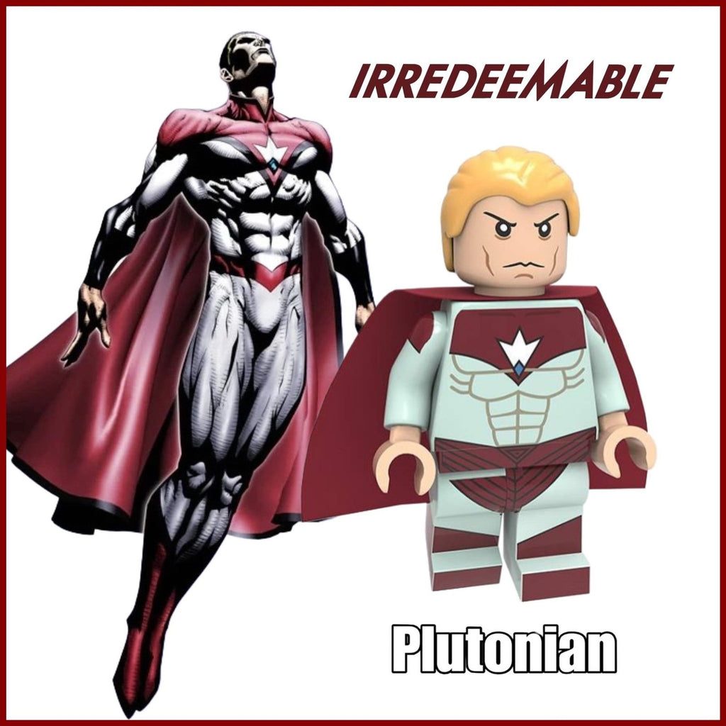 Plutonian Minifigure - Irredeemable - Custom Detective Collection Minifig