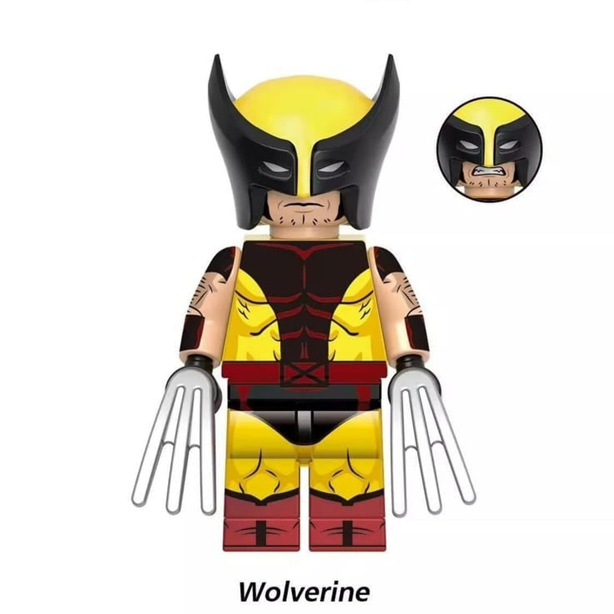 Wolverine Minifigure - X-men ‘97 | Logan | Weapon X - Custom Marvel Minifig