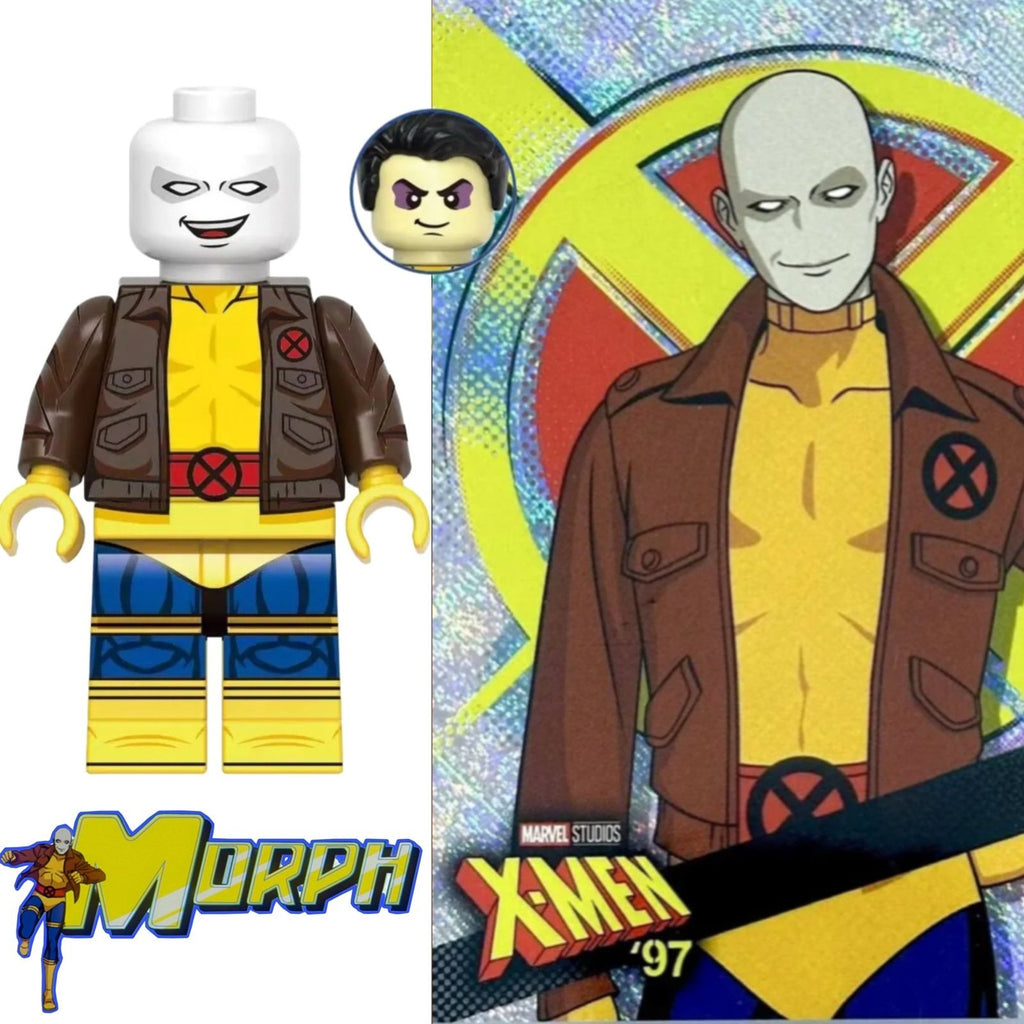 Morph Minifigure - X-men ‘97 | Thomas Halloway - Custom Marvel Minifig