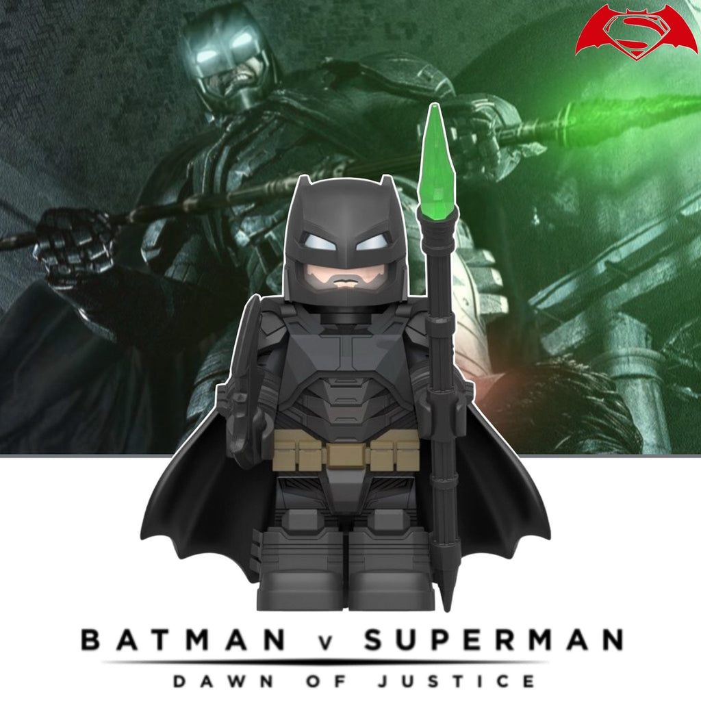 Armored Batman Minifigure - Batman v Superman Dawn of Justice | DCEU | Affleck