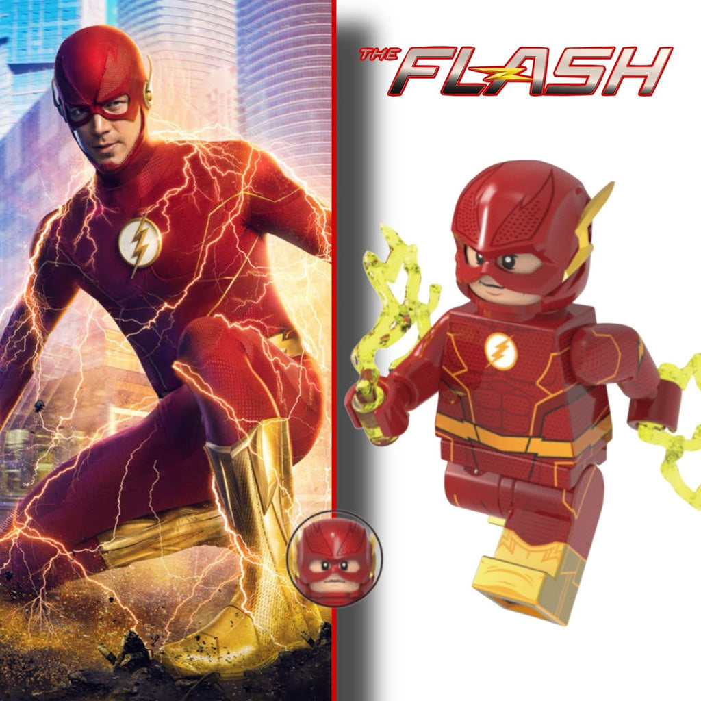 The Flash (CW) Minifigure - Arrowverse | Barry Allen | Grant Gustin - Detective Collection Minifig
