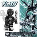Black Lantern Flash Minifigure - Barry Allen | Blackest Night-Custom Detective Collection Minifig