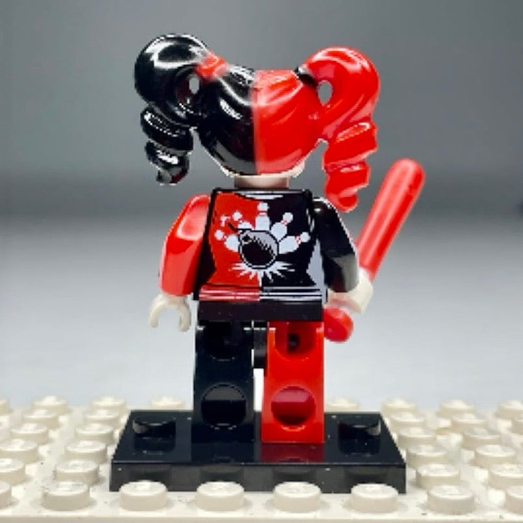 Harley Quinn Minifigure - Joker | LEGO Batman Movie | Custom Detective Collection Minfig