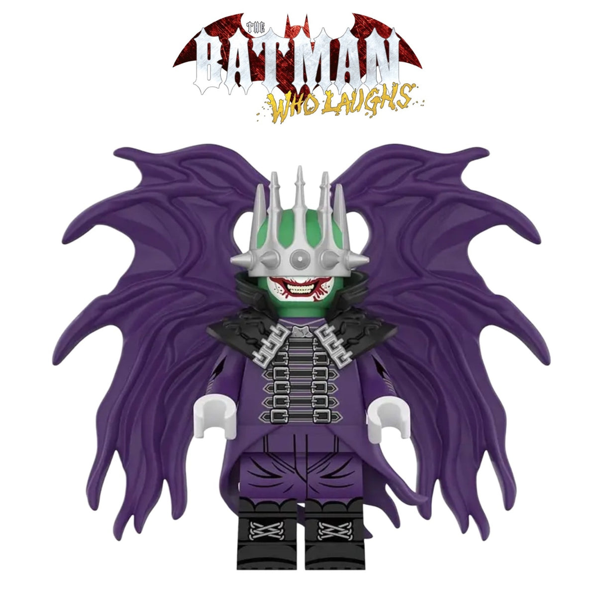 The Batman Who Laughs Minifigure - Earth-22 | Detective Collection Multiverse - Custom Minifig