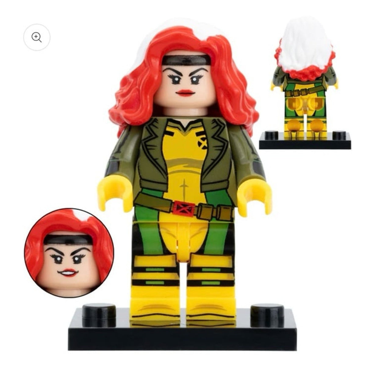 Rogue Minifigure - X-men ‘97 | - Anna Marie LeBeau - Custom Marvel Minifig