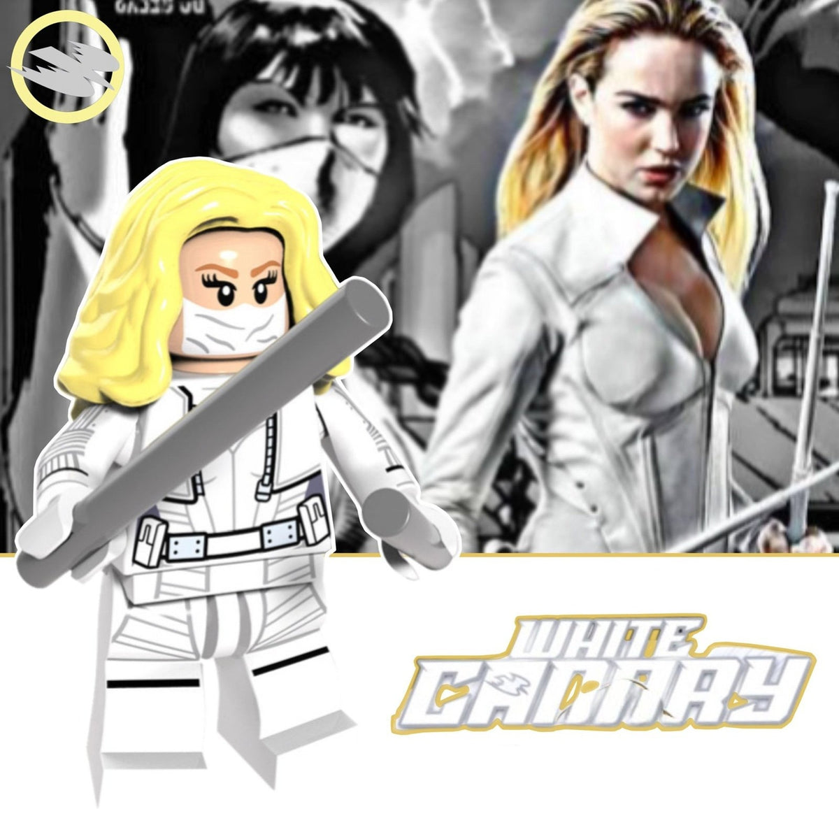 White Canary Minifigure - Sara Lance | Arrowverse | Detective Collection Legends of Tomorrow