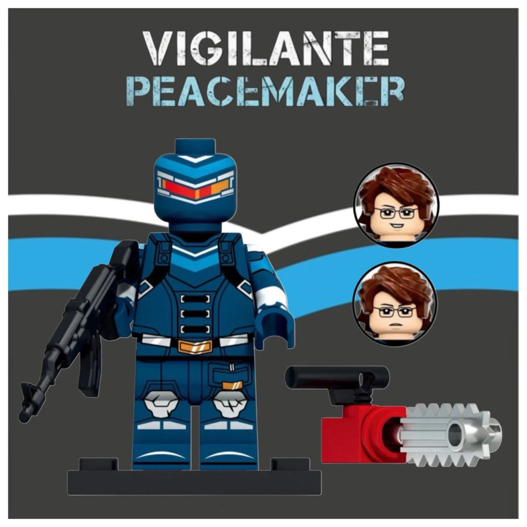 Vigilante Minifigure - Adrian Chase - Detective Collection PEACEMAKER Custom Superhero Minifig