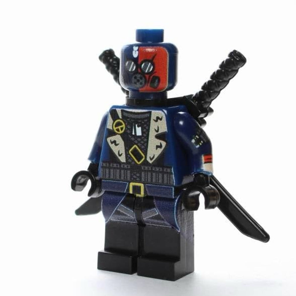Red Son Deathstroke Minifigure - Injustice | Gods Among Us - Custom Detective Collection Minifig
