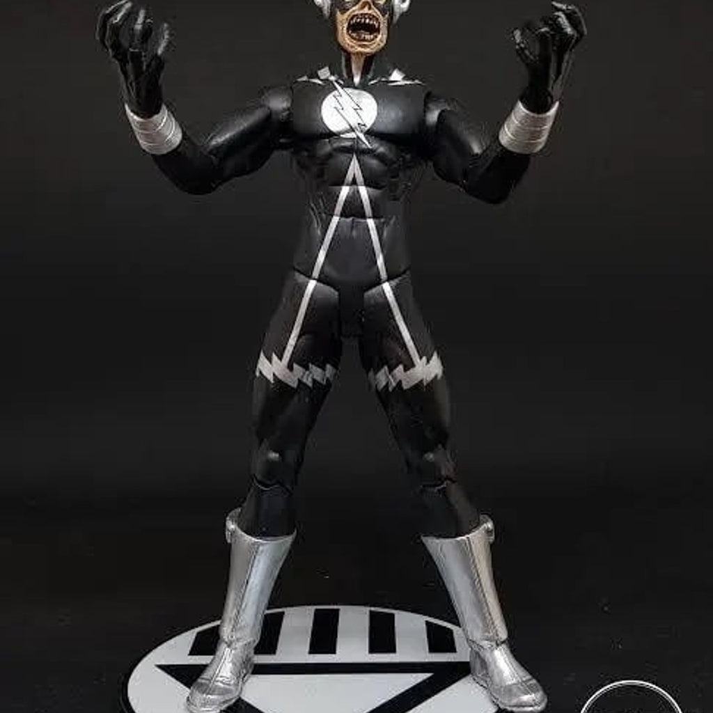 Black Lantern Flash Minifigure - Barry Allen | Blackest Night-Custom Detective Collection Minifig