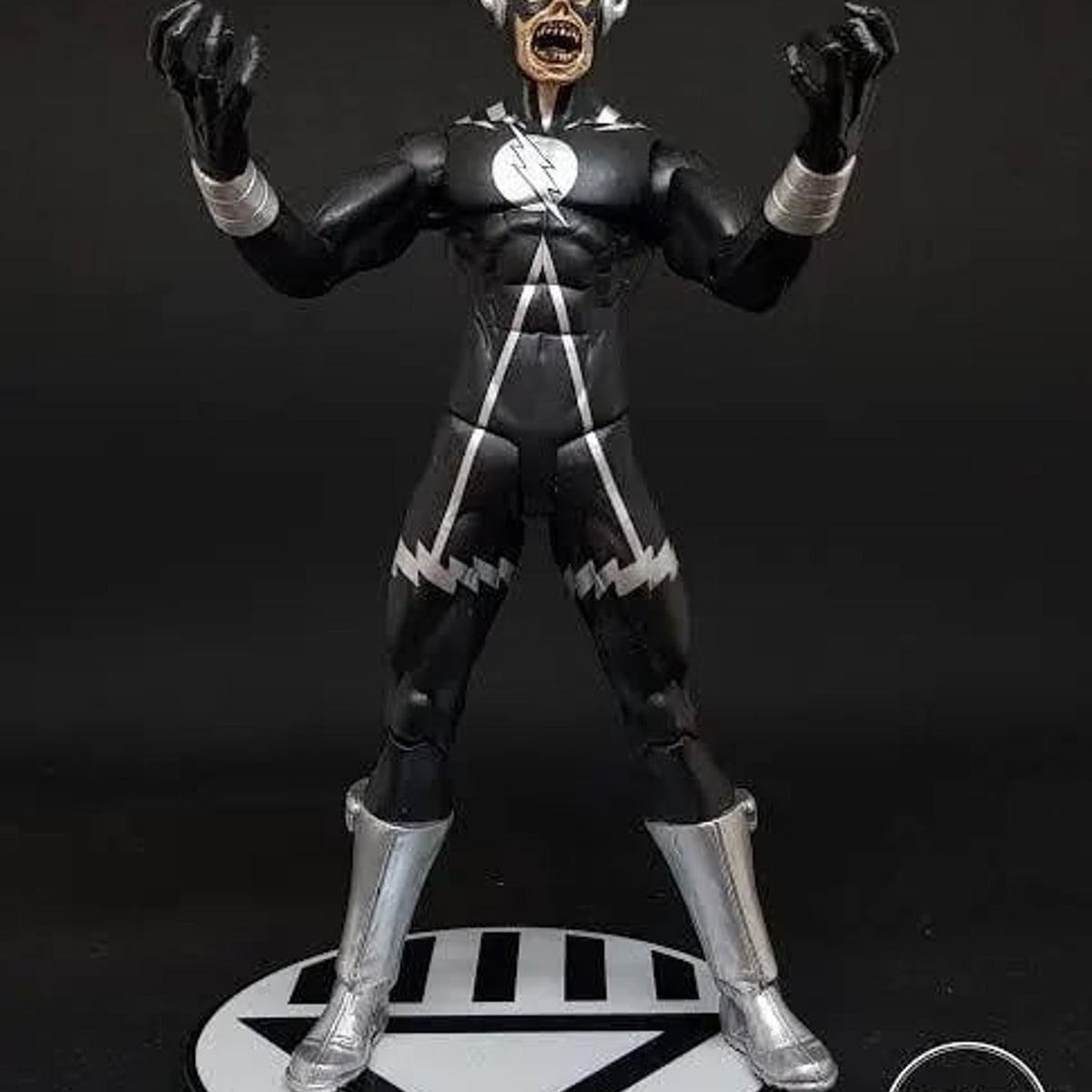 Black Lantern Flash Minifigure - Barry Allen | Blackest Night-Custom Detective Collection Minifig
