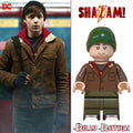 Billy Batson Minifigure - Shazam - Custom Detective Collection Minifig