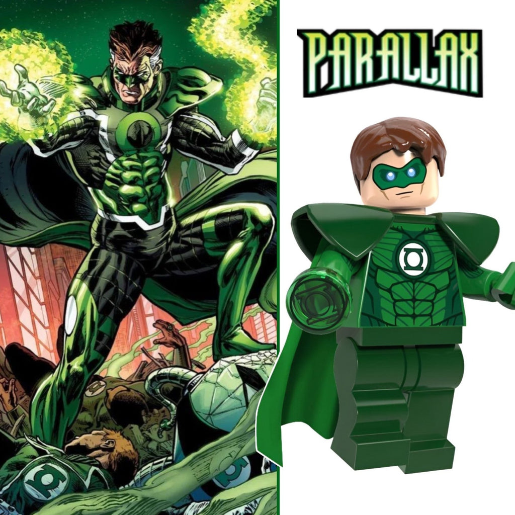 Green Lantern Parallax Minifigure - Hal Jordan | Lego Compatible | Custom Detective Collection