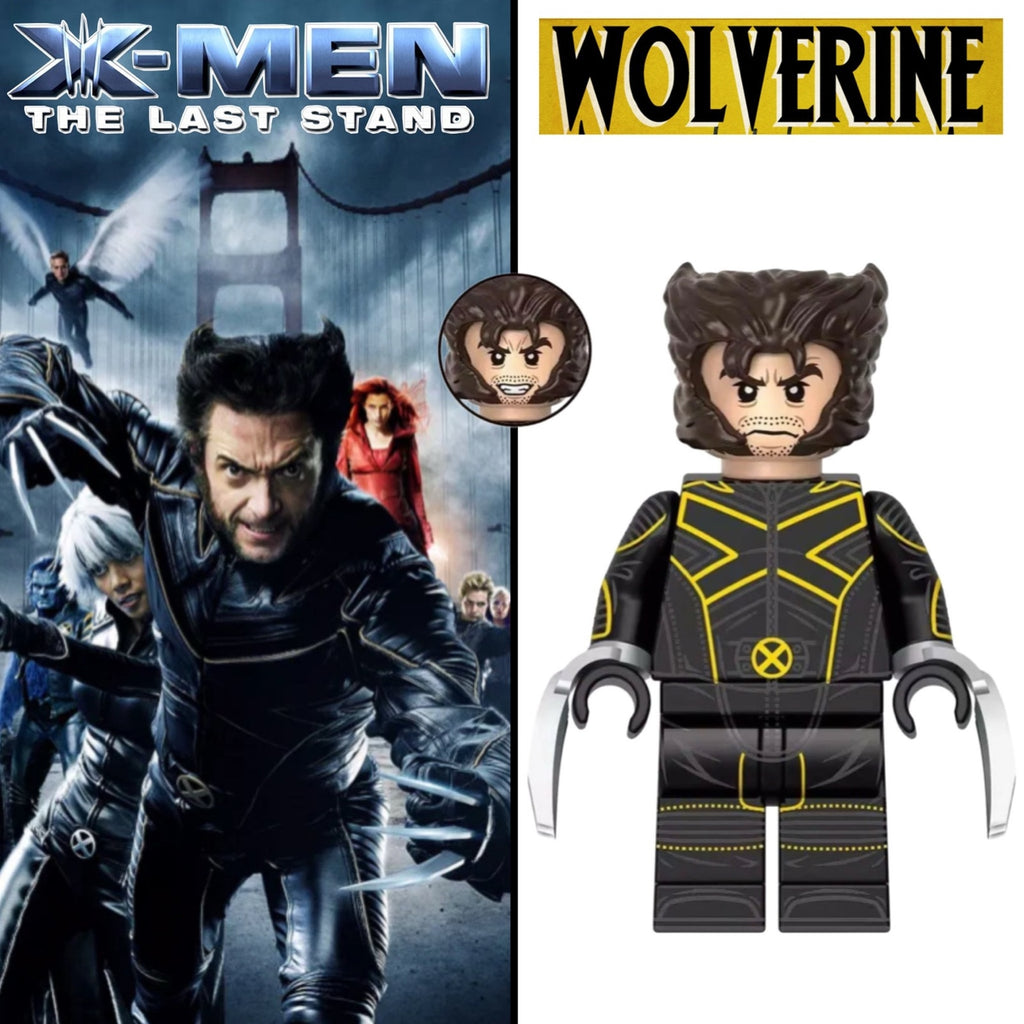 Wolverine Minifigure - Fox X-men | The Last Stand | Hugh Jackman-Marvel Minifig