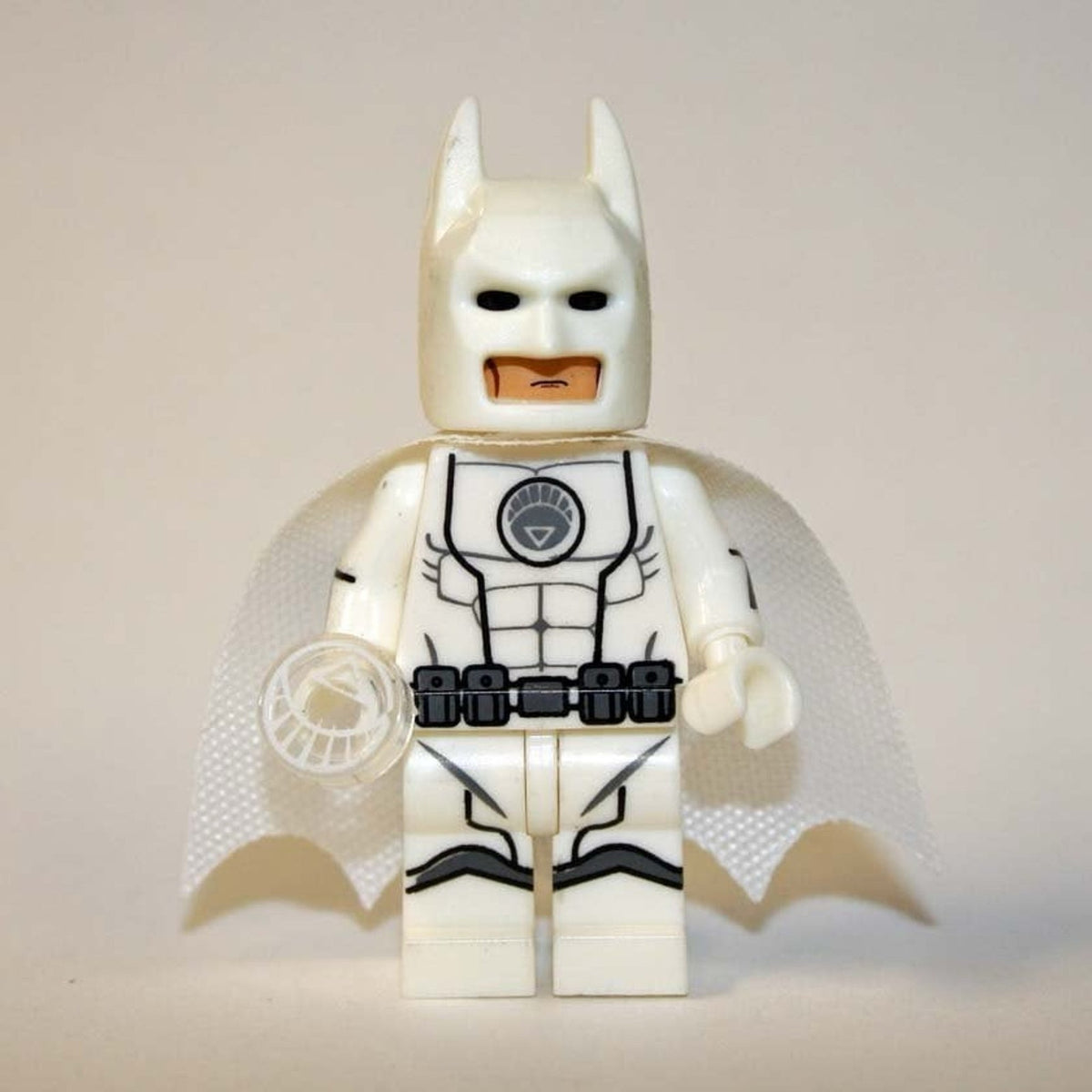 White Lantern Batman Minifigure - Brightest Day - Custom Detective Collection Minifig
