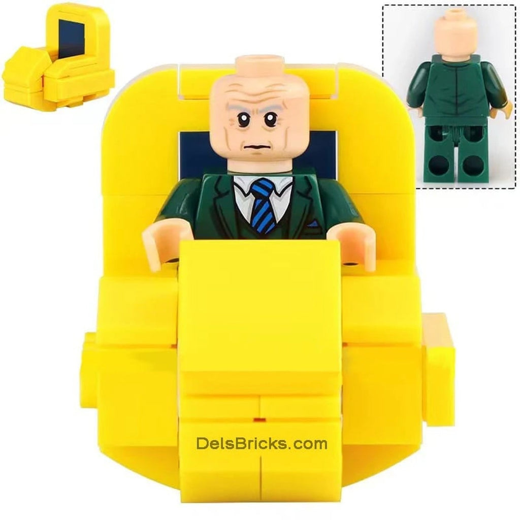 Professor X Minifigure - Charles Xavier | X-Men ‘97 | Custom Marvel Minifig