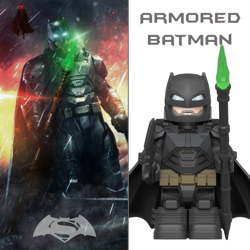 Armored Batman Minifigure - Batman v Superman Dawn of Justice | DCEU | Affleck