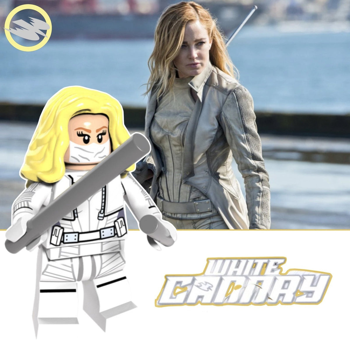 White Canary Minifigure - Sara Lance | Arrowverse | Detective Collection Legends of Tomorrow