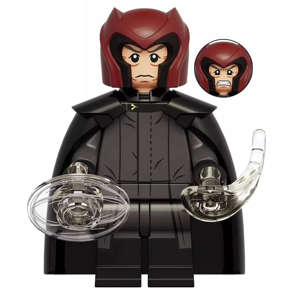 Magneto Minifigure - Ian McKellen Erik Lehnsherr - X-men - Custom Marvel Minifig