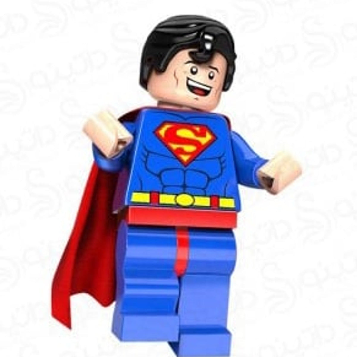 Superman - LEGO Movie - Minifigure - Superman Detective Collection Justice League Custom Minifig
