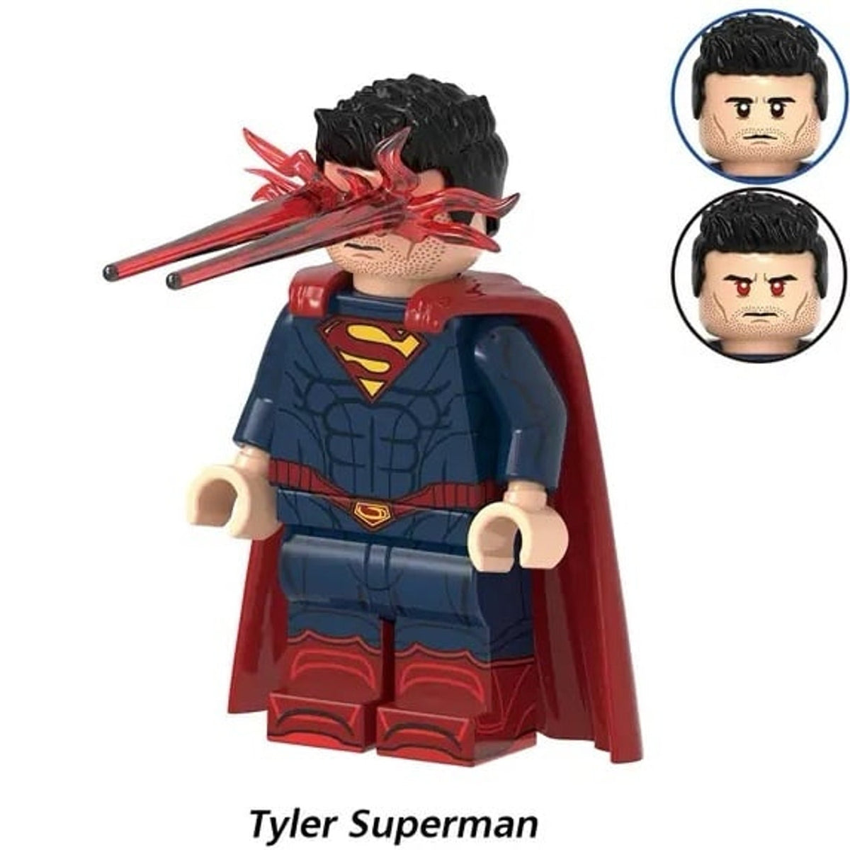 Tyler Superman Minifigure - Superman & Lois | CW Arrowverse | Custom Detective Collection Minifig
