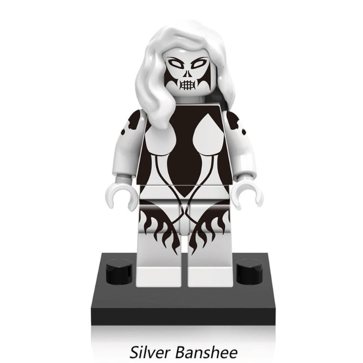 Silver Banshee Minifigure - Siobhan McDougal | Siobhan Smythe Custom Detective Collection Minifig