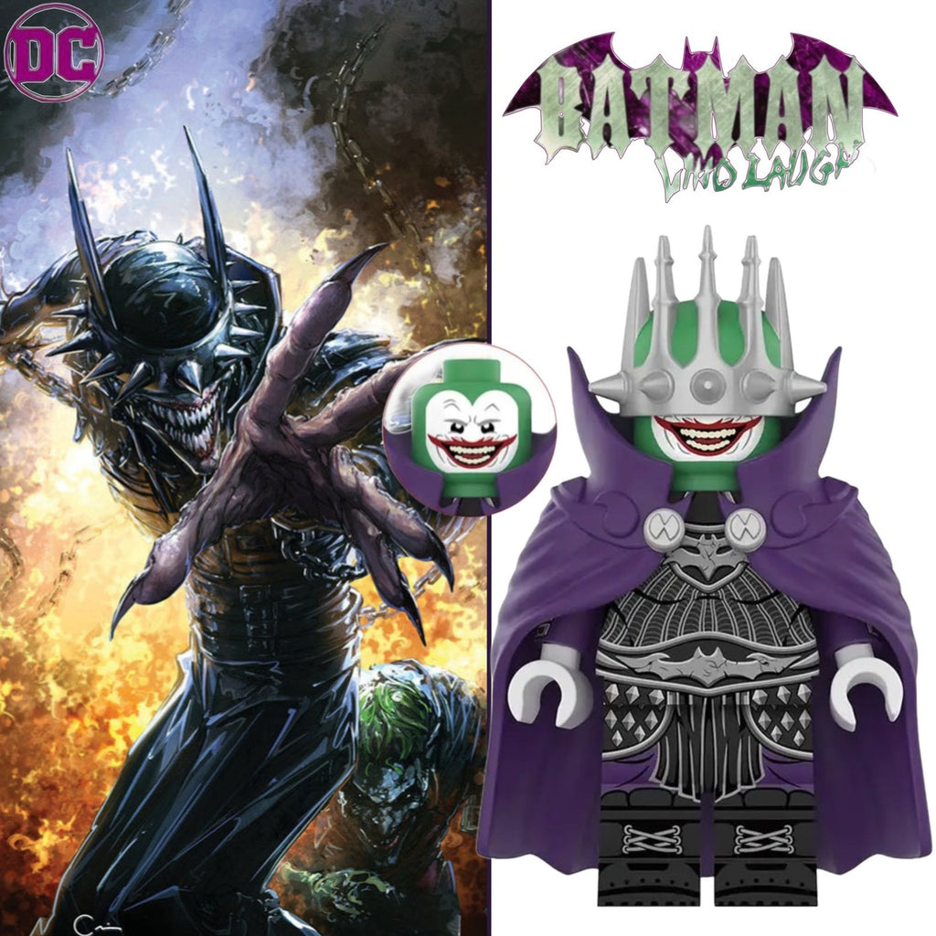 The Batman Who Laughs Minifigure - Earth-22 | Detective Collection Multiverse - Custom Minifig