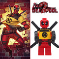 Deadpool Trainee Minifigure - X-men Trainee | Wade Wilson - Marvel Minifig