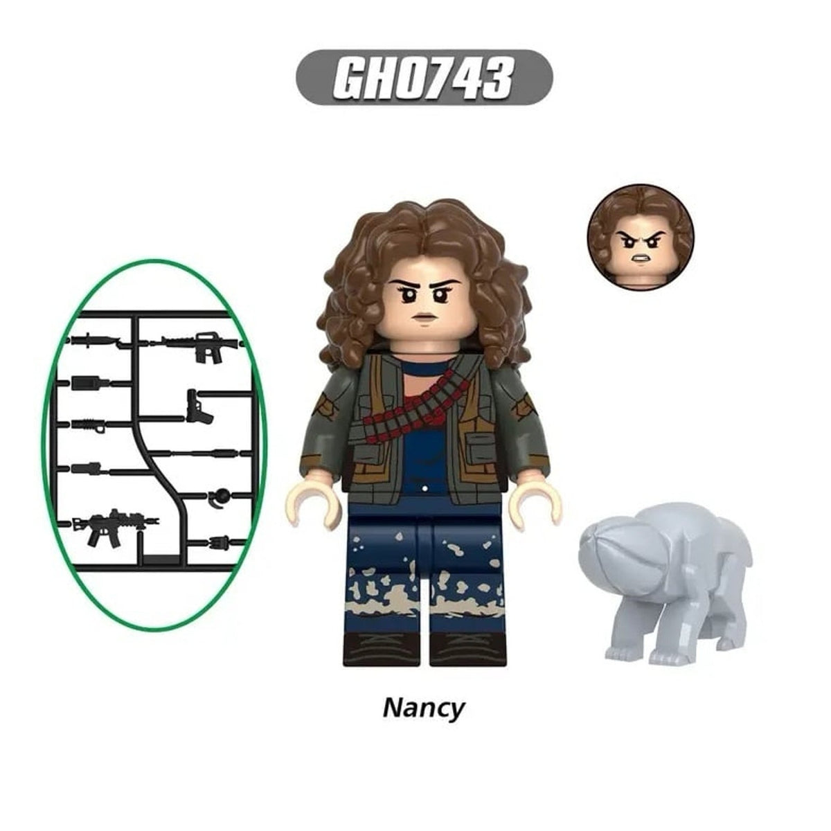 Hawkins Residents Minifigures BUNDLE - Season 5 | Netflix - 8 Custom Minifigs