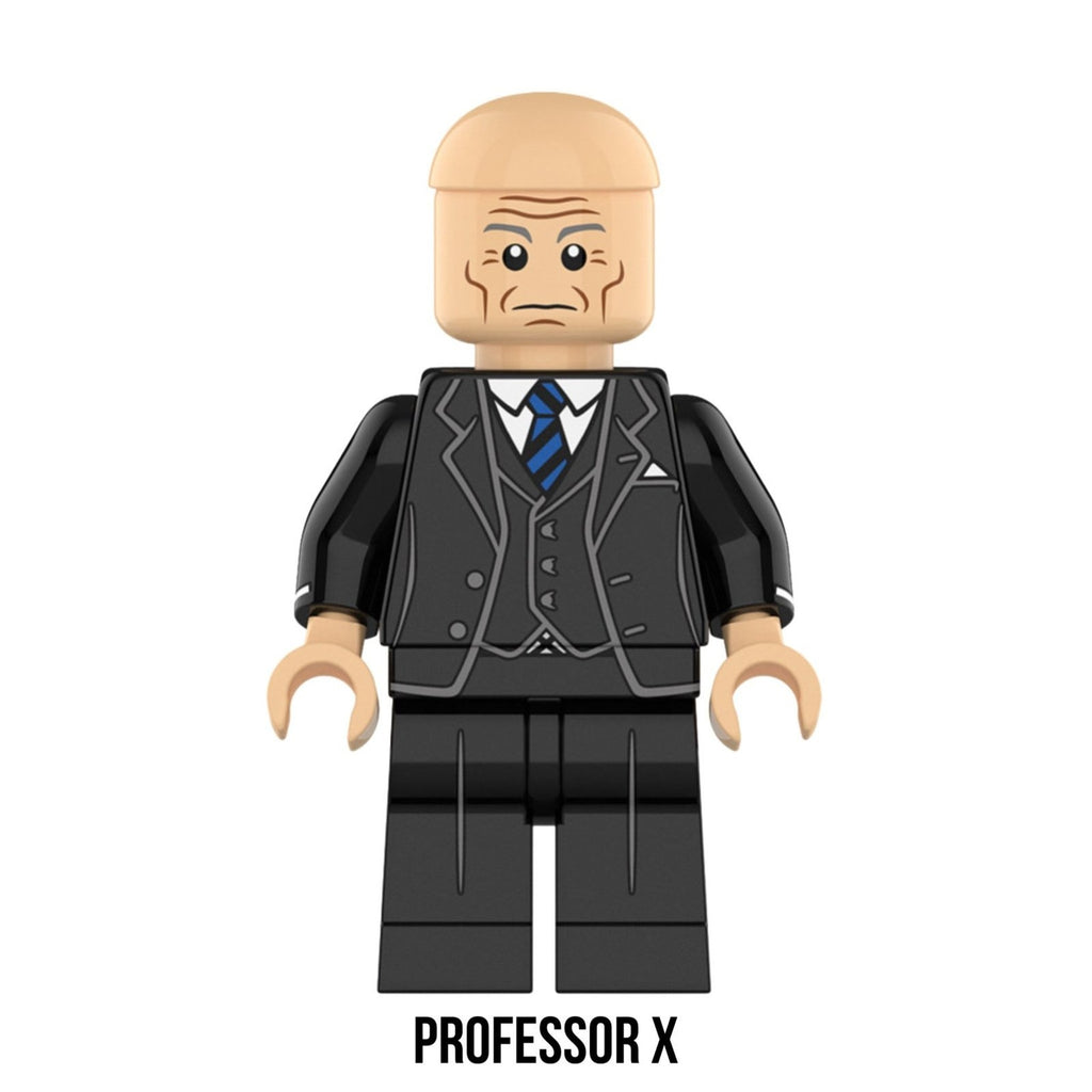 Professor X Minifigure - Charles Xavier - X-men - Custom Marvel Minifig