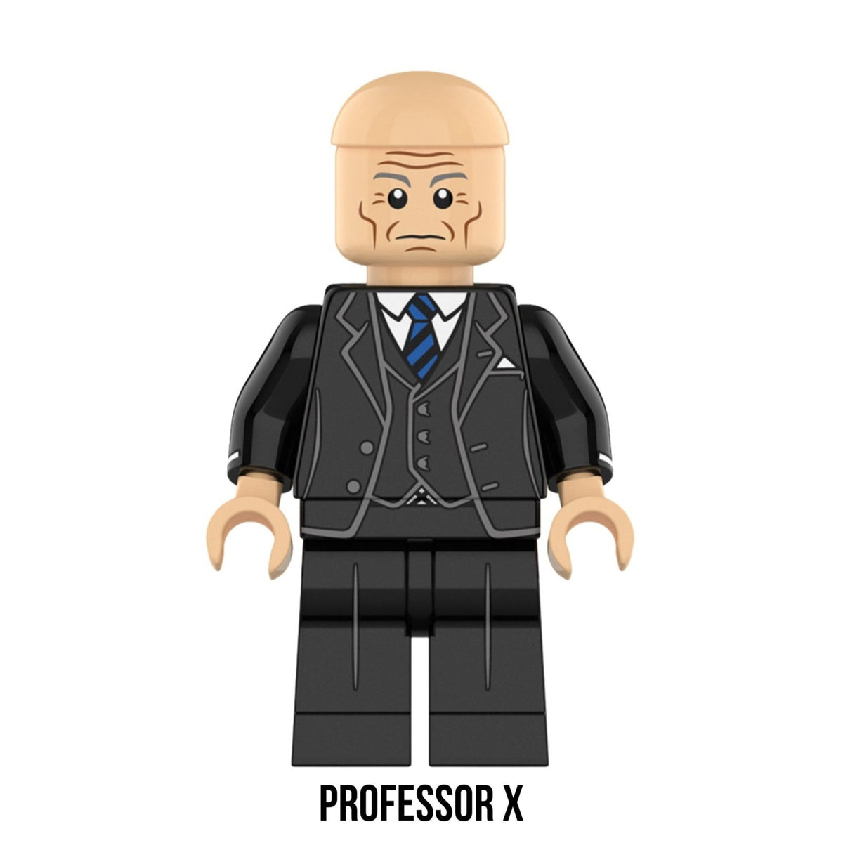 Professor X Minifigure - Charles Xavier - X-men - Custom Marvel Minifig