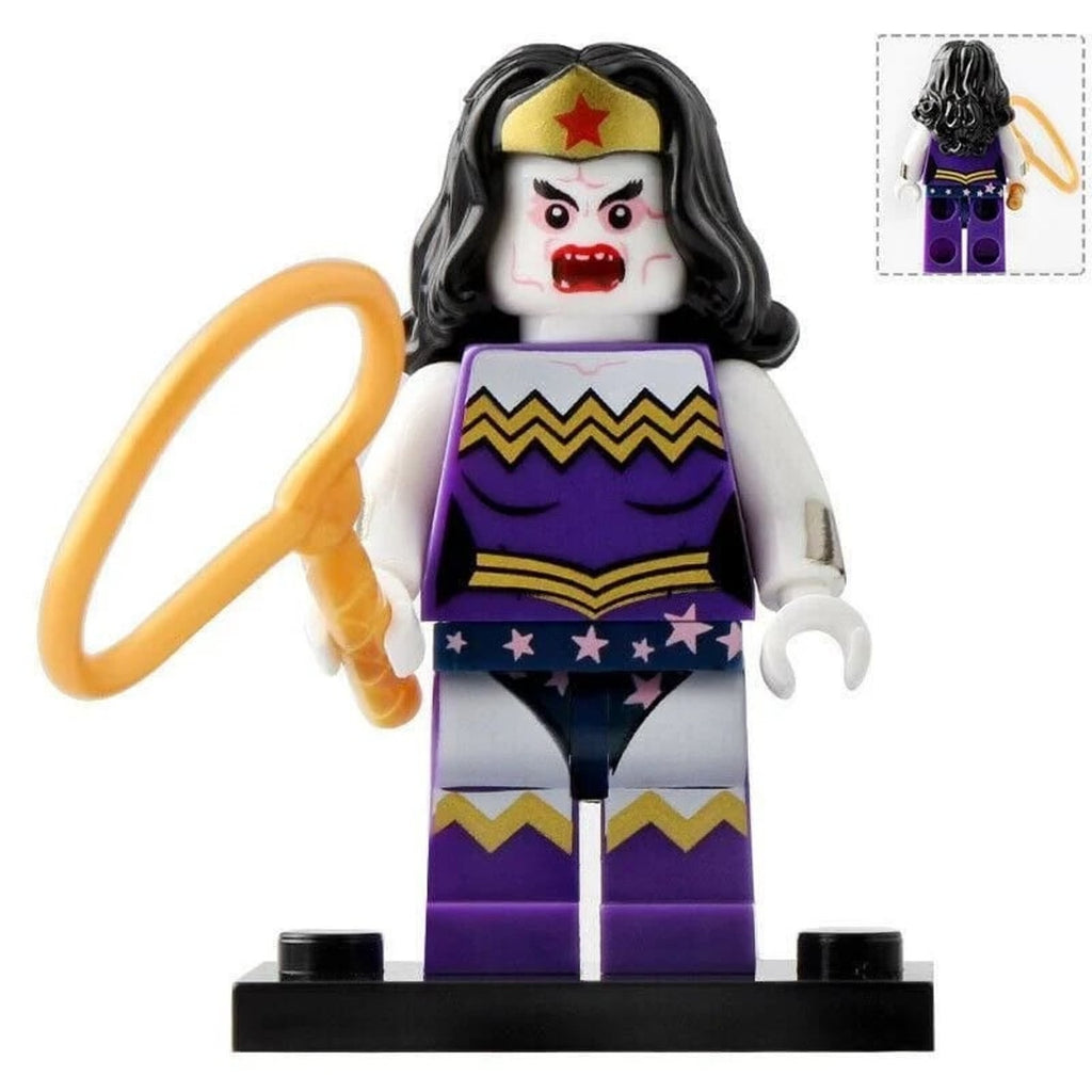 Bizarra Wonder Woman Minifigure - Justice League v Bizarro League - Detective Collection Minifig