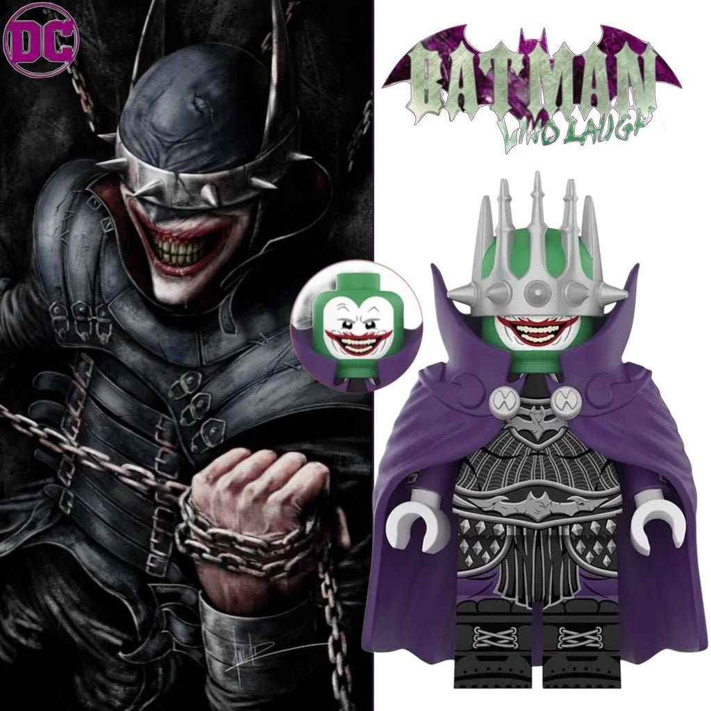 The Batman Who Laughs Minifigure - Earth-22 | Detective Collection Multiverse - Custom Minifig