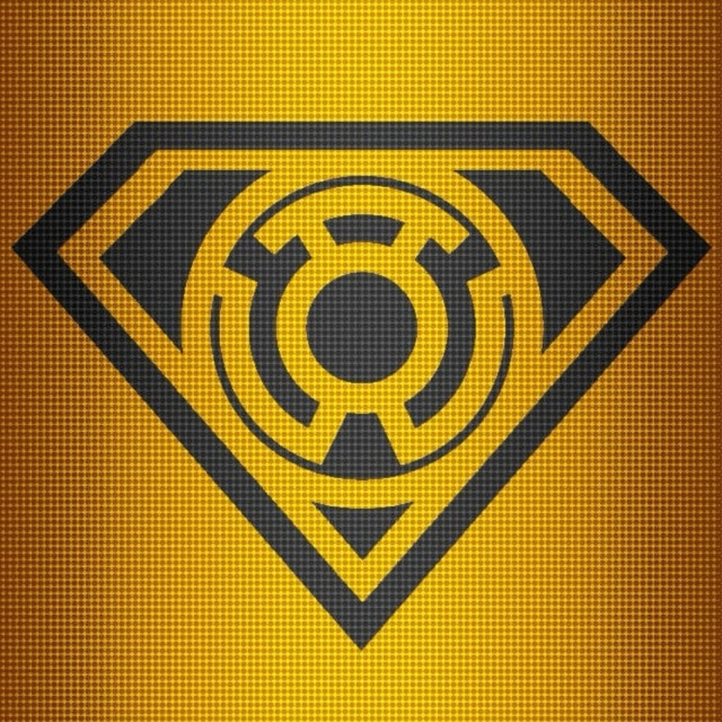 Yellow Lantern Superman Minifigure - Custom Detective Collection Minifig