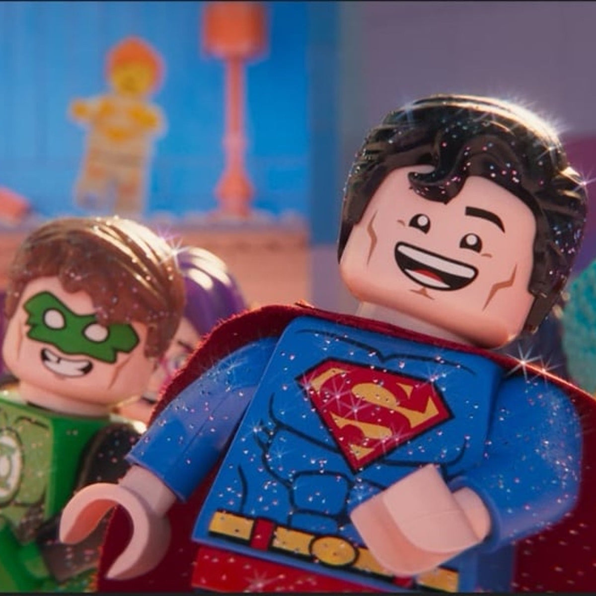 Superman - LEGO Movie - Minifigure - Superman Detective Collection Justice League Custom Minifig