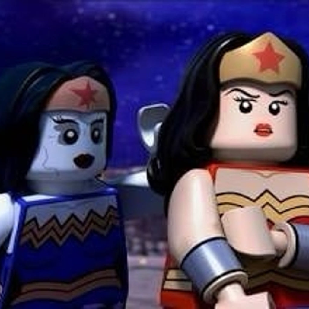 Greenzarro Lantern & Bizarra Wonder Woman Minifigures 2 Pack - Justice League