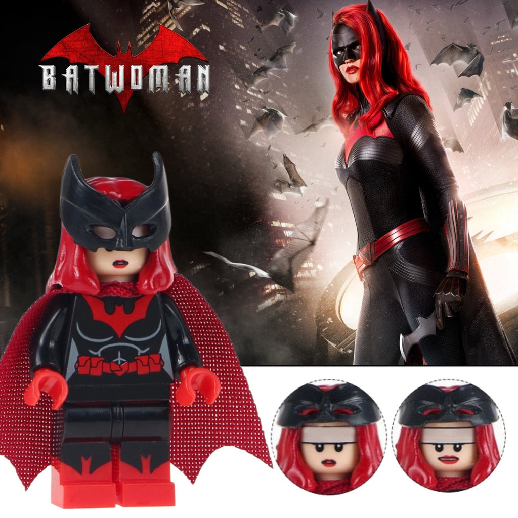 Batwoman Minifigure - Kate Kane | Batman | CW | Detective Collection Comics | Custom DC Minifig