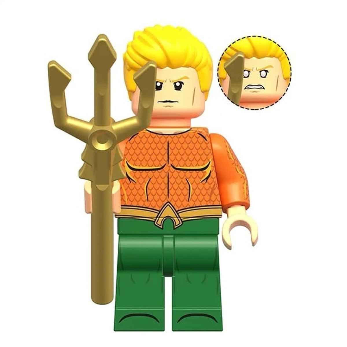 NEW - Justice League Minifigures BUNDLE - 8 Pack of Custom Detective Collection Superhero Minifigs