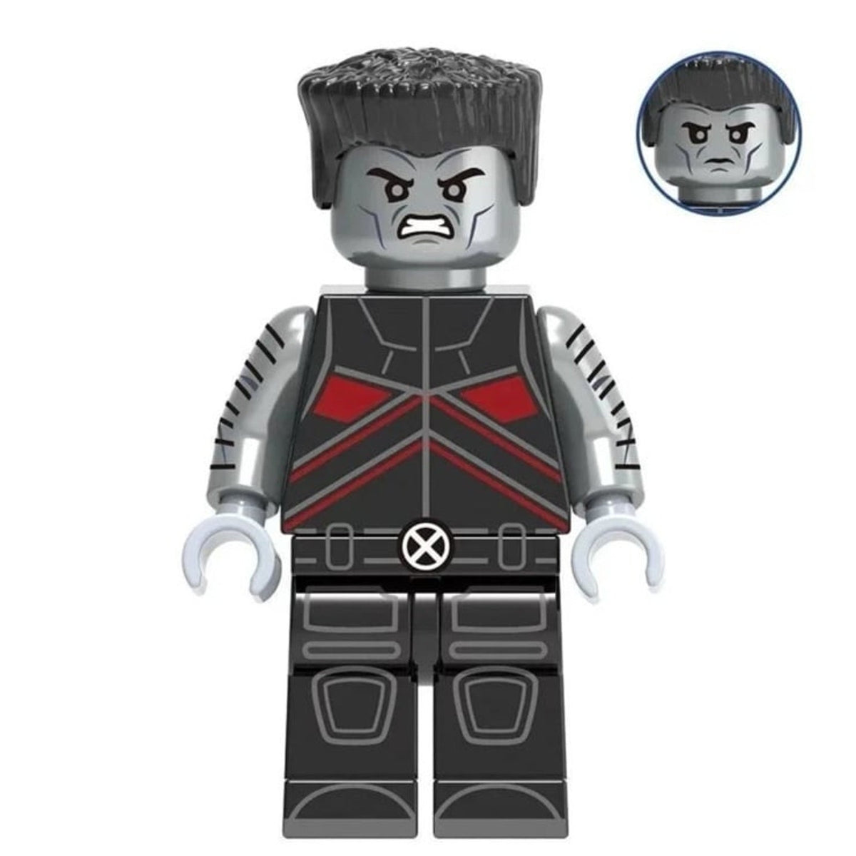 Colossus Minifigure - Piotr Nikolaievitch Rasputin - X-men Custom Minifig