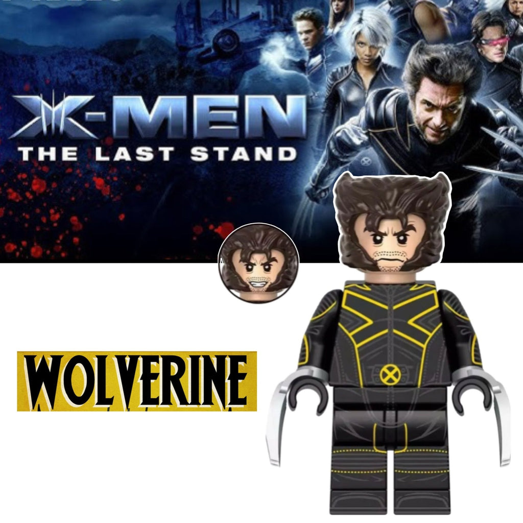 Wolverine Minifigure - Fox X-men | The Last Stand | Hugh Jackman-Marvel Minifig