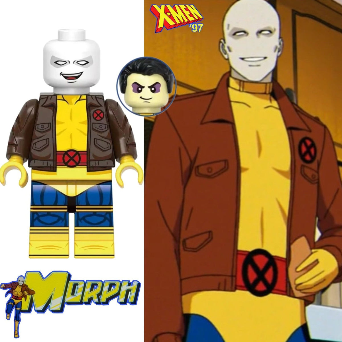 Morph Minifigure - X-men ‘97 | Thomas Halloway - Custom Marvel Minifig